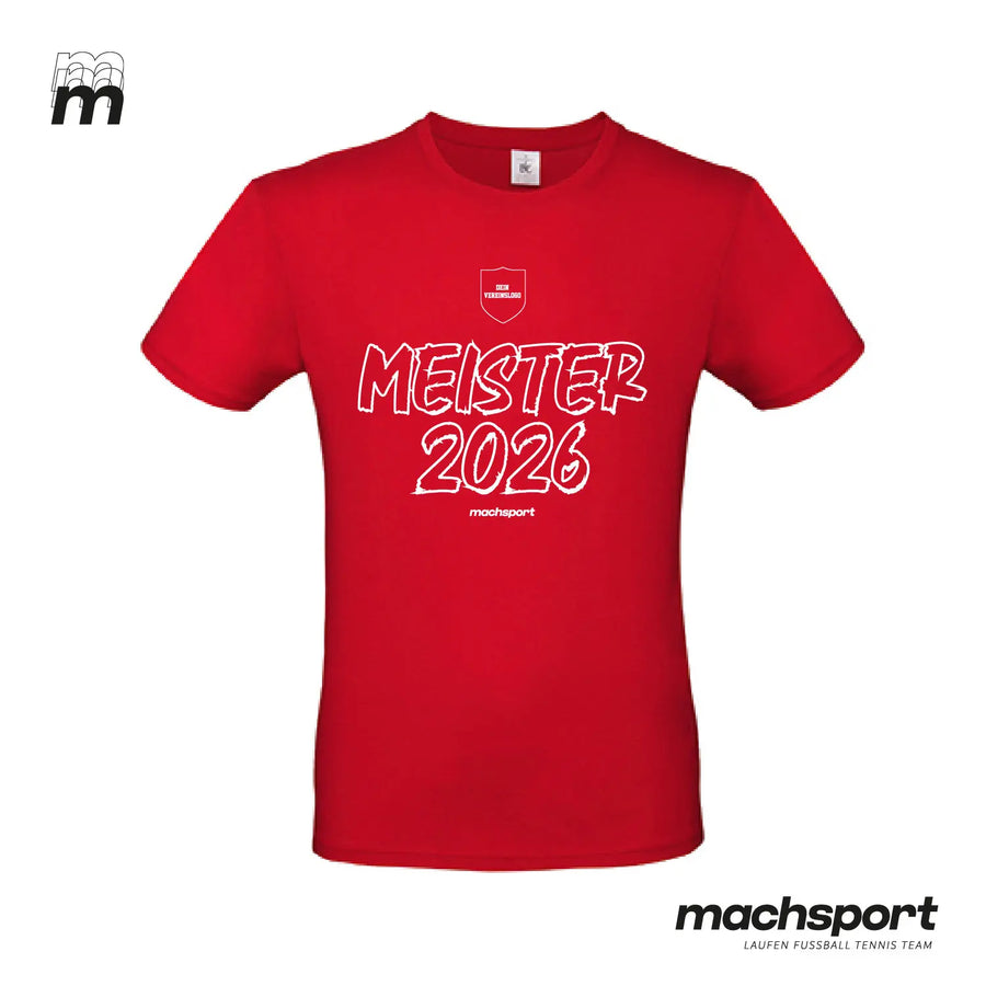 Meistershirt Dynamic rot - machsport