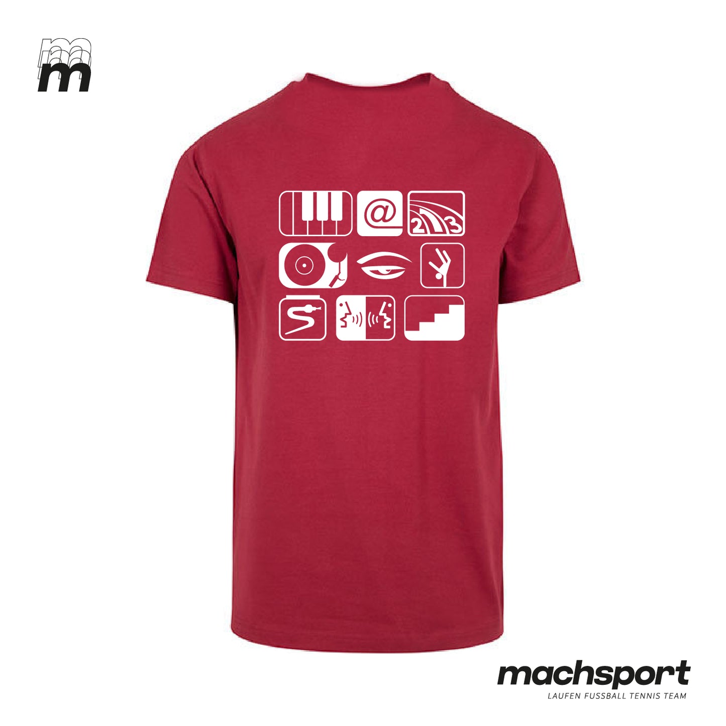 Borg Linz Shirt burgundy - LEHRER - machsport