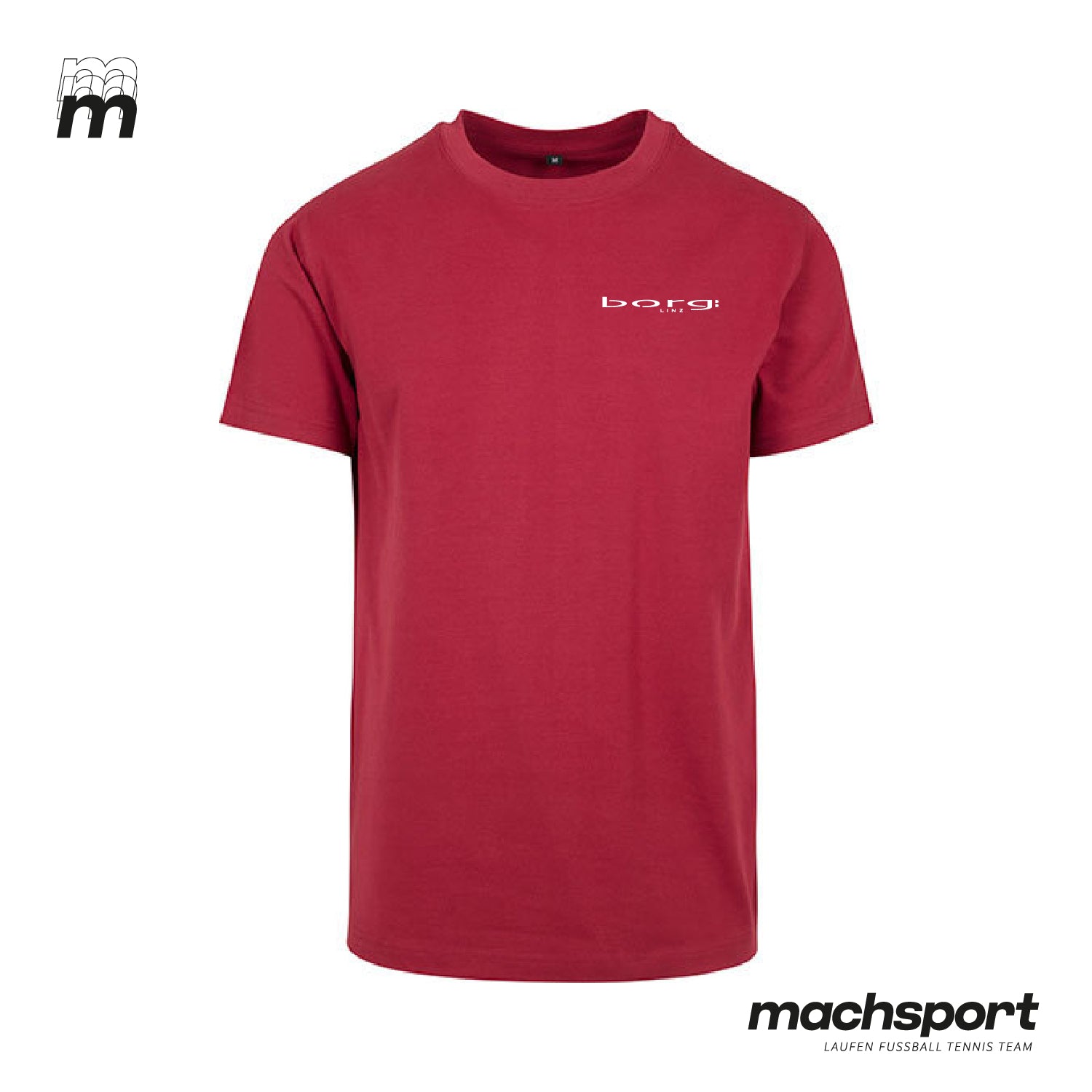 Borg Linz Shirt burgundy - SCIENCE - machsport – Bild 