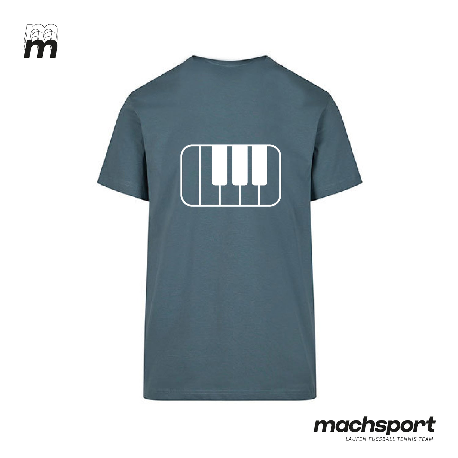Borg Linz Shirt dusty blue - MUSIK - machsport – Bild 