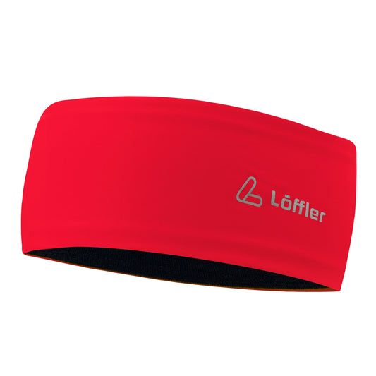 Löffler Stirnband Mono – rot / ONE SIZE
