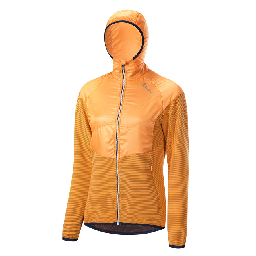 LÖFFLER W Hooded Hybrid Jacket - machsport