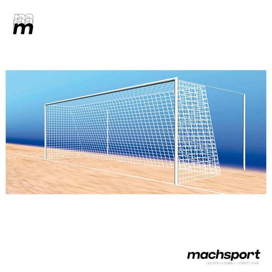 Fußballtornetz 5,15 x 2,05 m - 0,8 x 1,5 m (weiß) - machsport