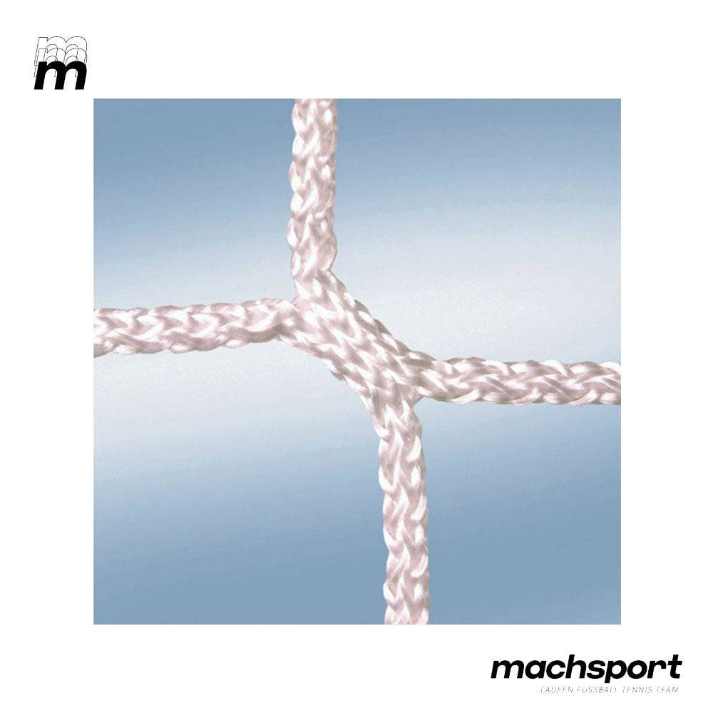 Fußballtornetz 5,15 x 2,05 m - 0,8 x 1,5 m (weiß) - machsport – Bild 