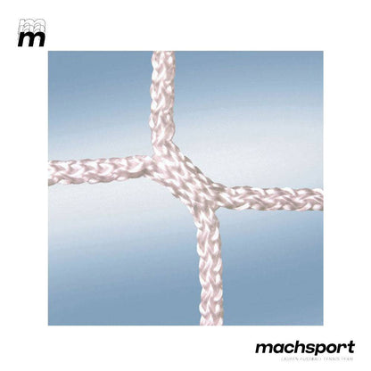 Fußballtornetz 7,5 x 2,5 m - 0,8 x 1,5 m (weiß) - machsport