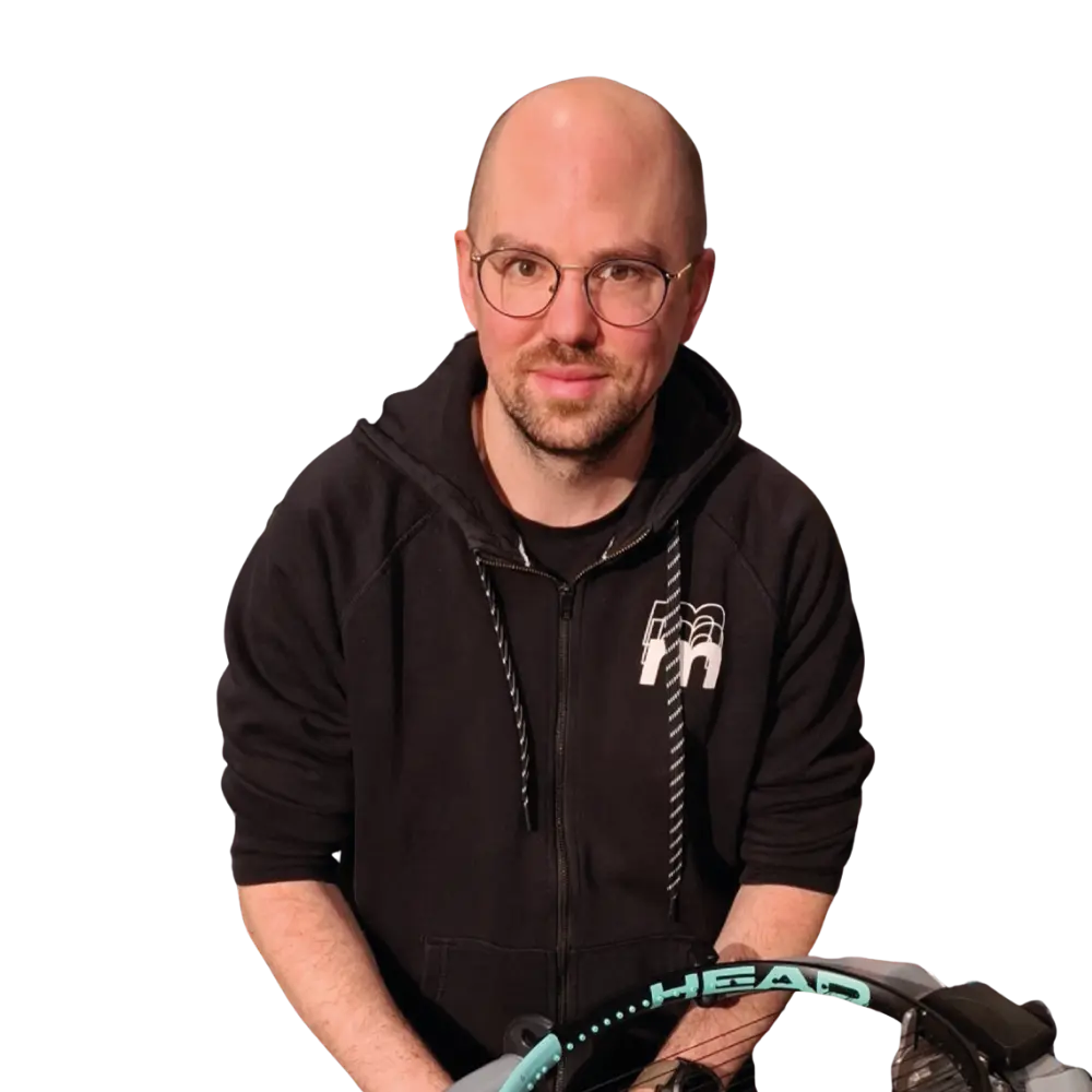 Tennisschläger Bespannservice - machsport – Bild 