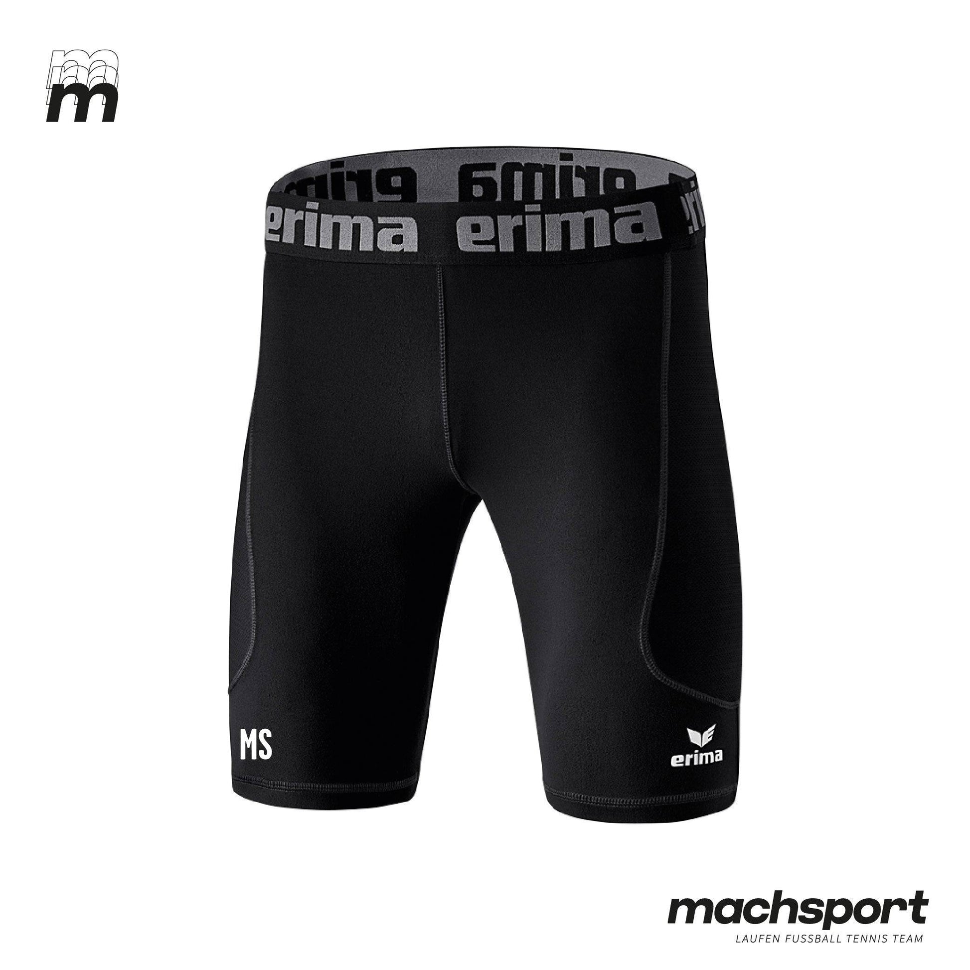 SC St. Pantaleon-Erla Unterziehshort schwarz - machsport – Bild 