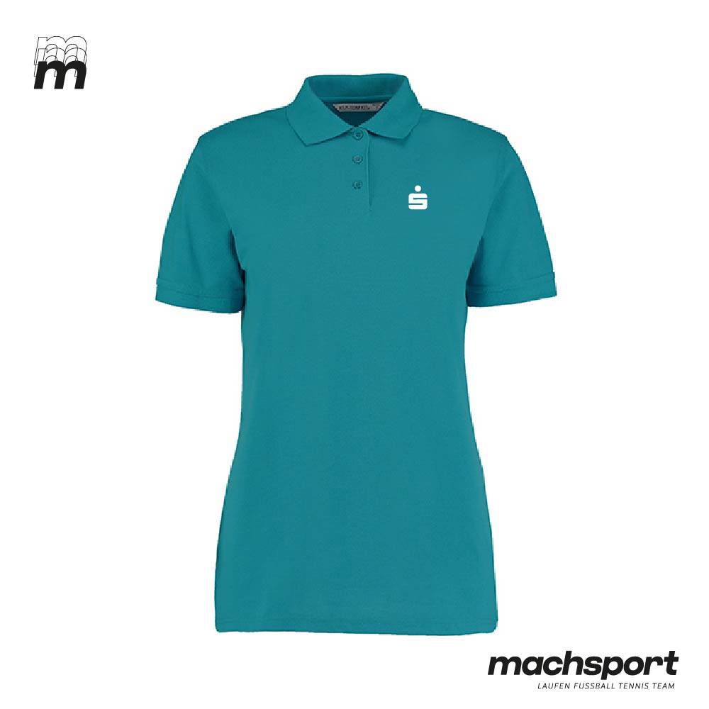 Sparkasse EPW Polo Damen jadegrün - machsport – Bild 