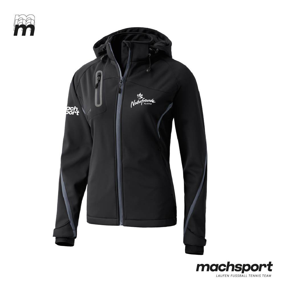 Naturfreunde Pucking Softshelljacke Damen - machsport – Bild 
