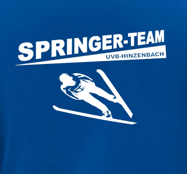 + 6,50 €  |  Aufpreis 1x Logo Springer Team UVB Hinzenbach (Rücken) - machsport