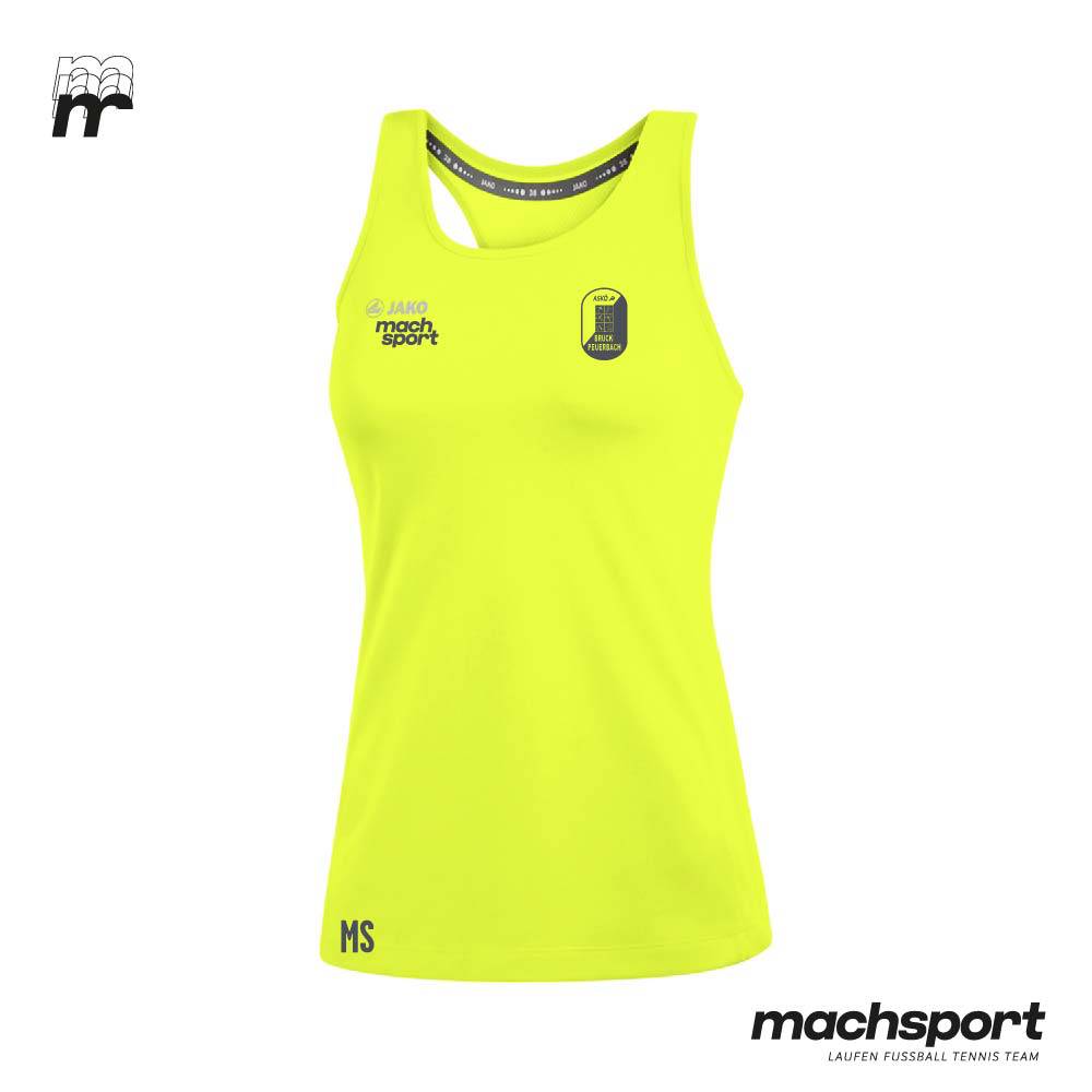 ASKÖ Bruck-Peuerbach Tanktop Damen gelb - machsport – Bild 