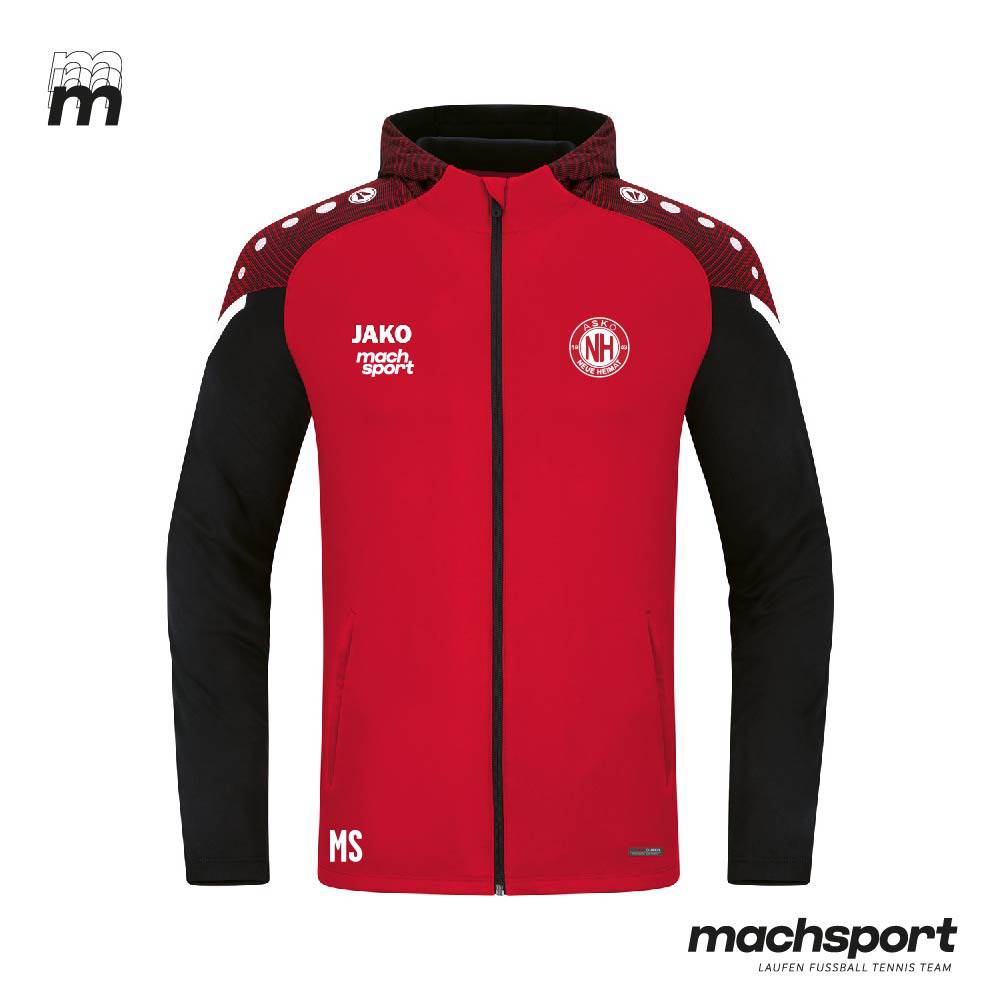 ASKÖ Neue Heimat Trainingsjacke mit Kapuze - machsport – Bild 
