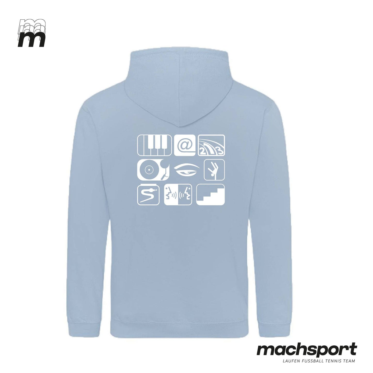 Borg Linz Hoody dusty blue - LEHRER - machsport