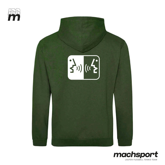 Borg Linz Hoody earthy green - KOMMUNIKATION – XS