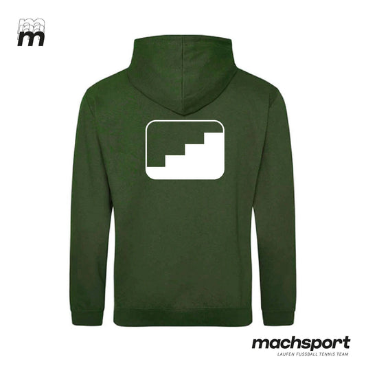 Borg Linz Hoody earthy green - ÜBERGANGSSTUFE – XS