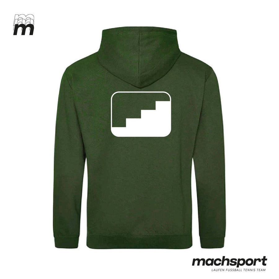 Borg Linz Hoody earthy green - ÜBERGANGSSTUFE - machsport