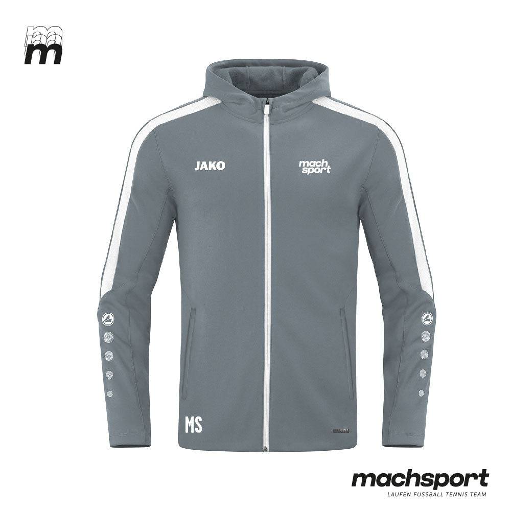 Europagymnasium Auhof Kapuzenjacke grau - machsport