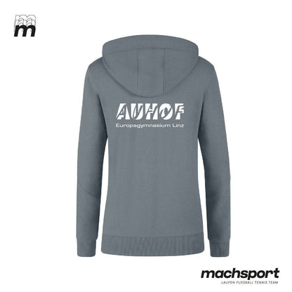 Europagymnasium Auhof Kapuzensweat Damen grau - machsport