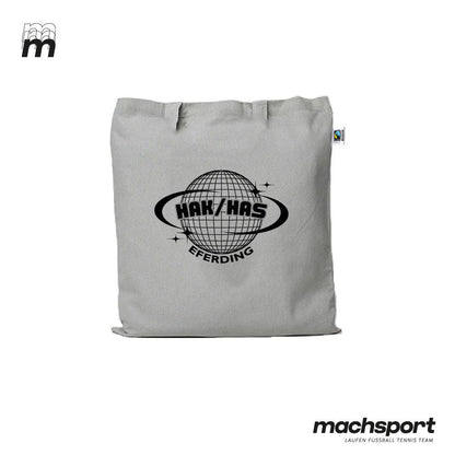 HAK | HAS Eferding Baumwolltasche grau - machsport