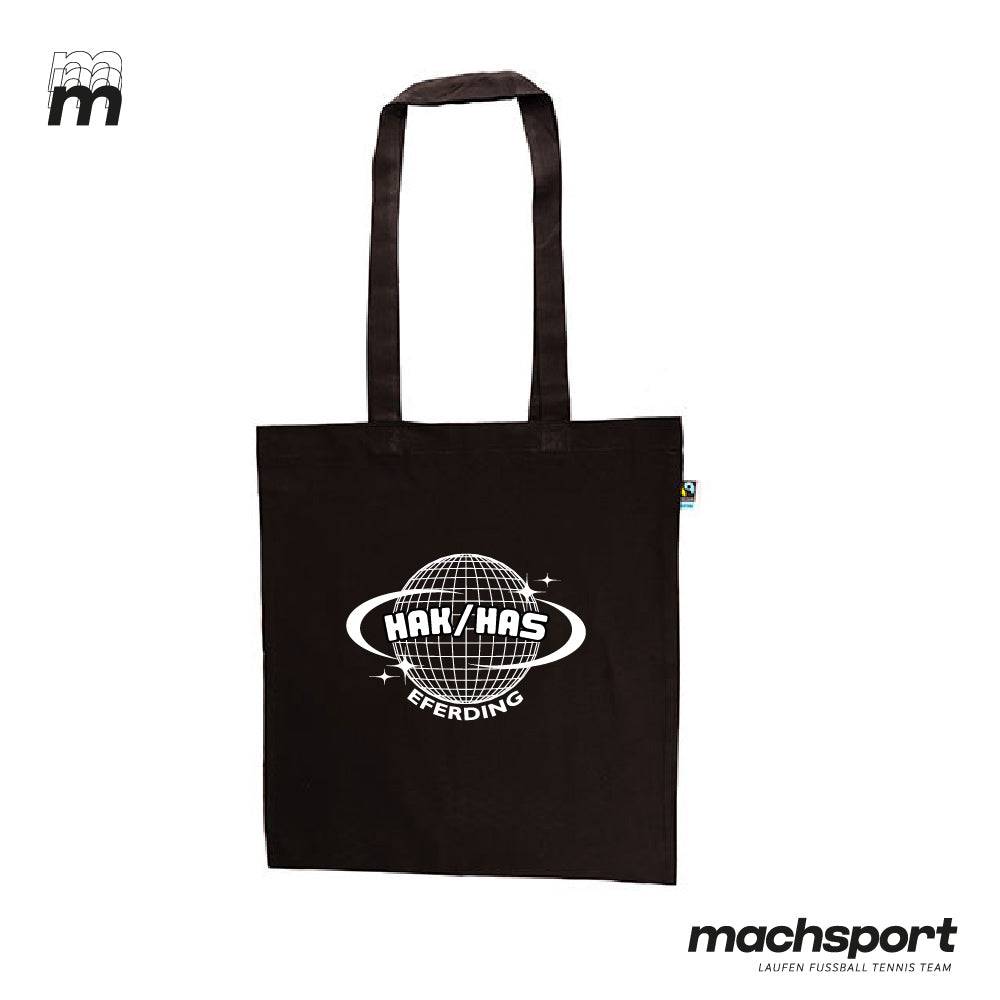 HAK | HAS Eferding Baumwolltasche schwarz - machsport – Bild 