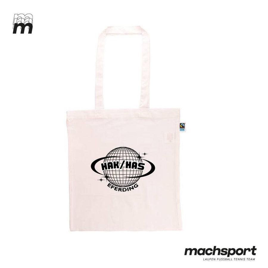 HAK | HAS Eferding Baumwolltasche weiß - machsport