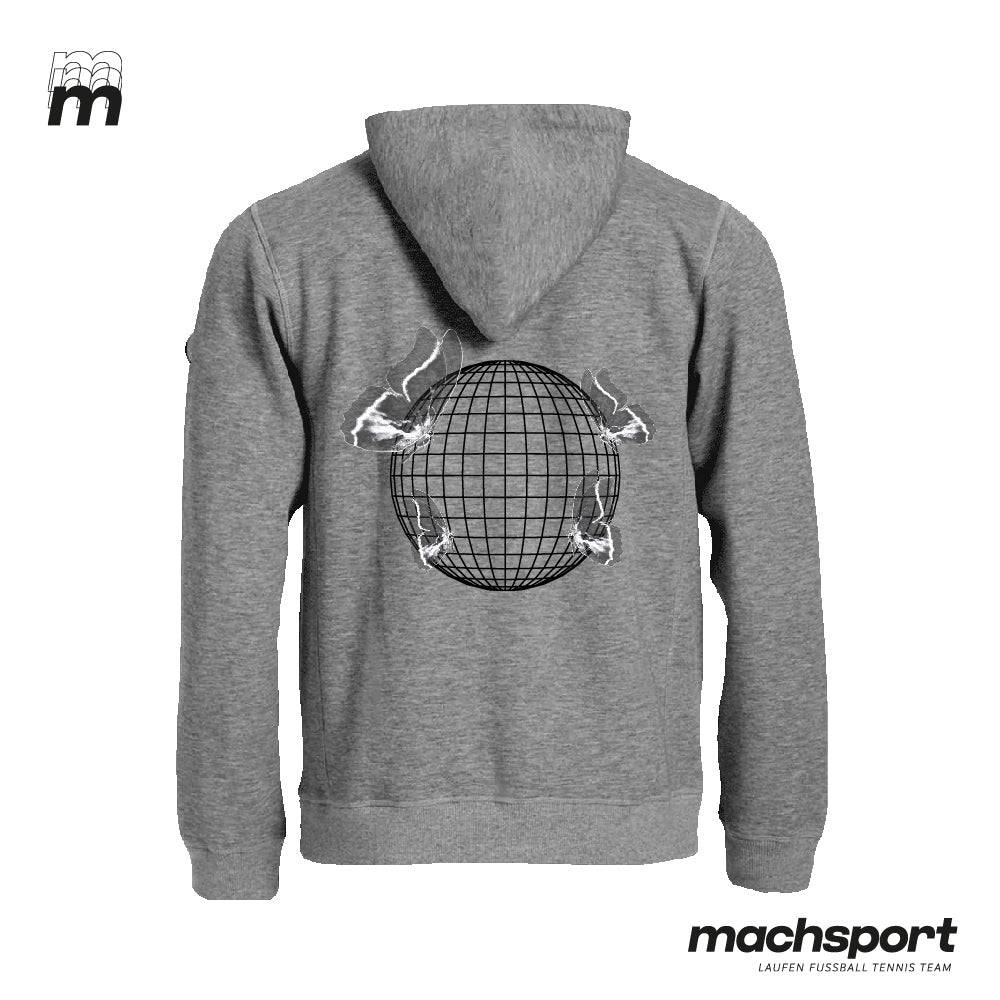 HAK | HAS Eferding Lifestyle-Hoodie grau - machsport – Bild 