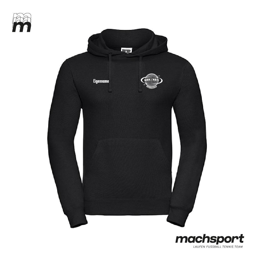 HAK | HAS Eferding Lifestyle-Hoodie schwarz - machsport – Bild 