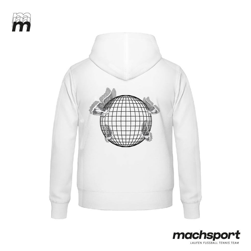 HAK | HAS Eferding Lifestyle-Hoodie weiß - machsport – Bild 