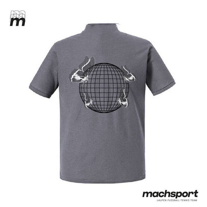 HAK | HAS Eferding Lifestyle-Poloshirt grau - machsport