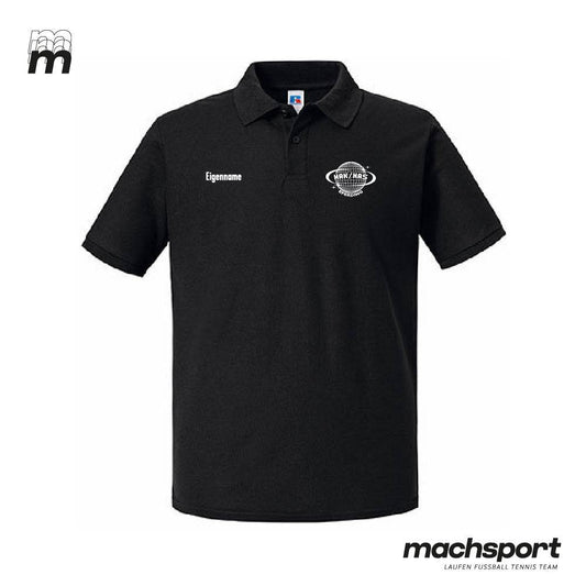 HAK | HAS Eferding Lifestyle-Poloshirt schwarz – XS