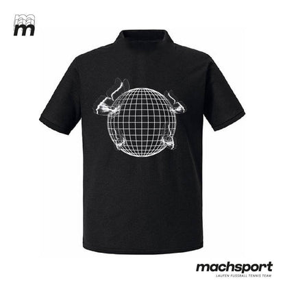 HAK | HAS Eferding Lifestyle-Poloshirt schwarz - machsport