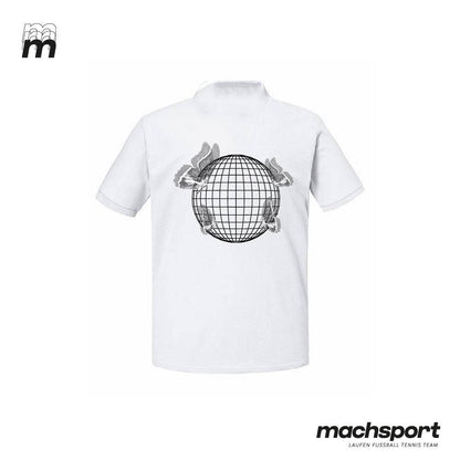 HAK | HAS Eferding Lifestyle-Poloshirt weiß - machsport