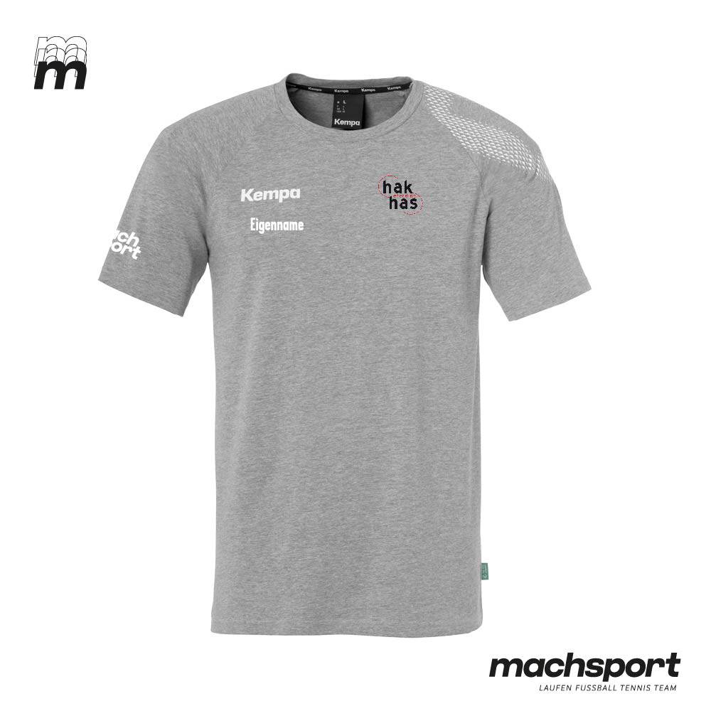 HAK | HAS Eferding Lifestyle T-Shirt grau - machsport – Bild 