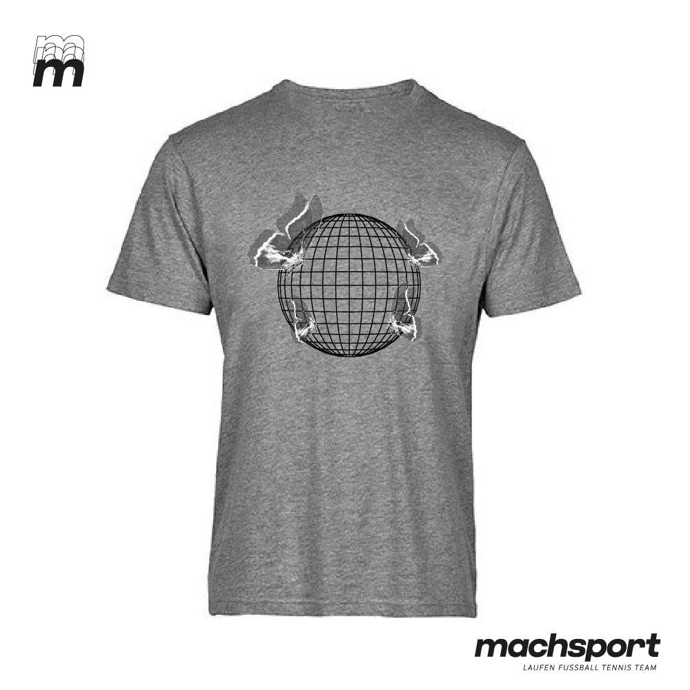 HAK | HAS Eferding Lifestyle-T-Shirt grau - machsport – Bild 