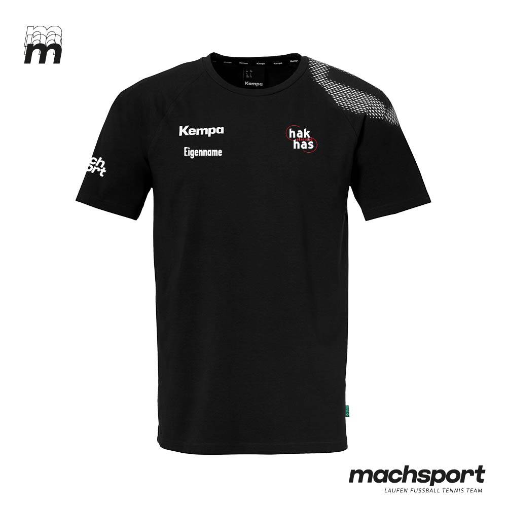 HAK | HAS Eferding Lifestyle T-Shirt schwarz - machsport – Bild 
