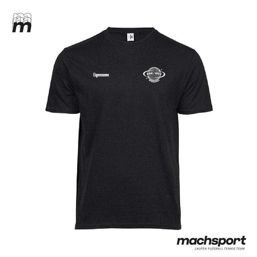 HAK | HAS Eferding Lifestyle-T-Shirt schwarz - machsport