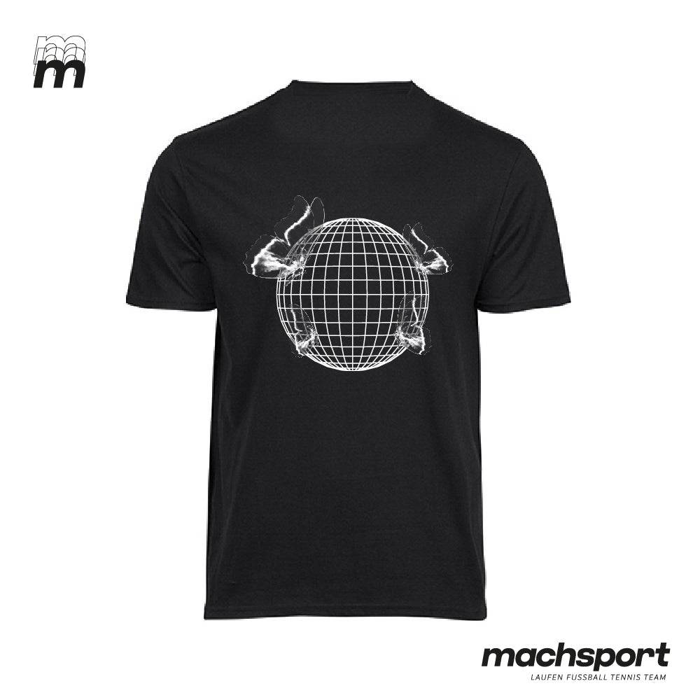 HAK | HAS Eferding Lifestyle-T-Shirt schwarz - machsport – Bild 