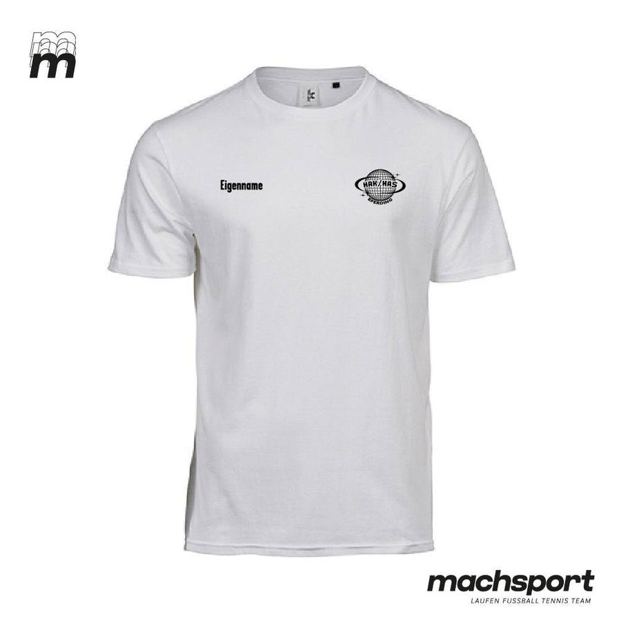 HAK | HAS Eferding Lifestyle-T-Shirt weiß - machsport