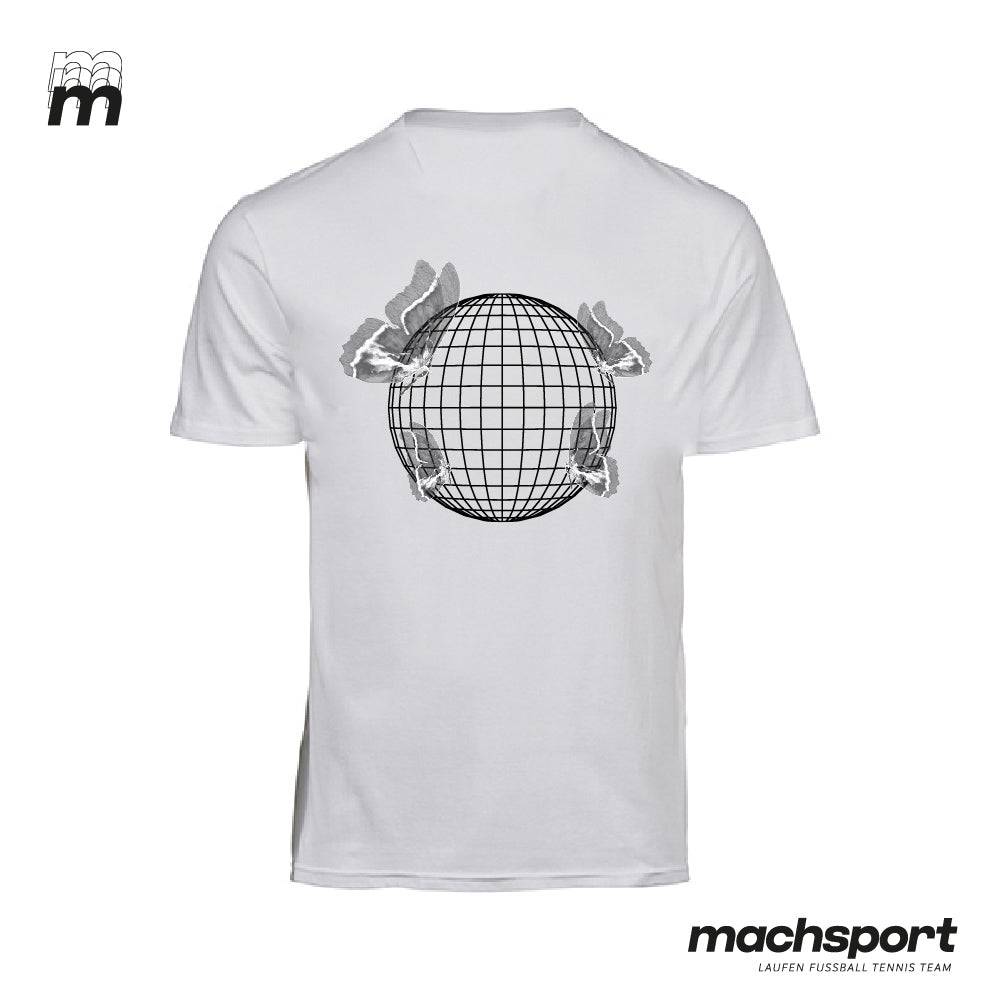 HAK | HAS Eferding Lifestyle-T-Shirt weiß - machsport – Bild 