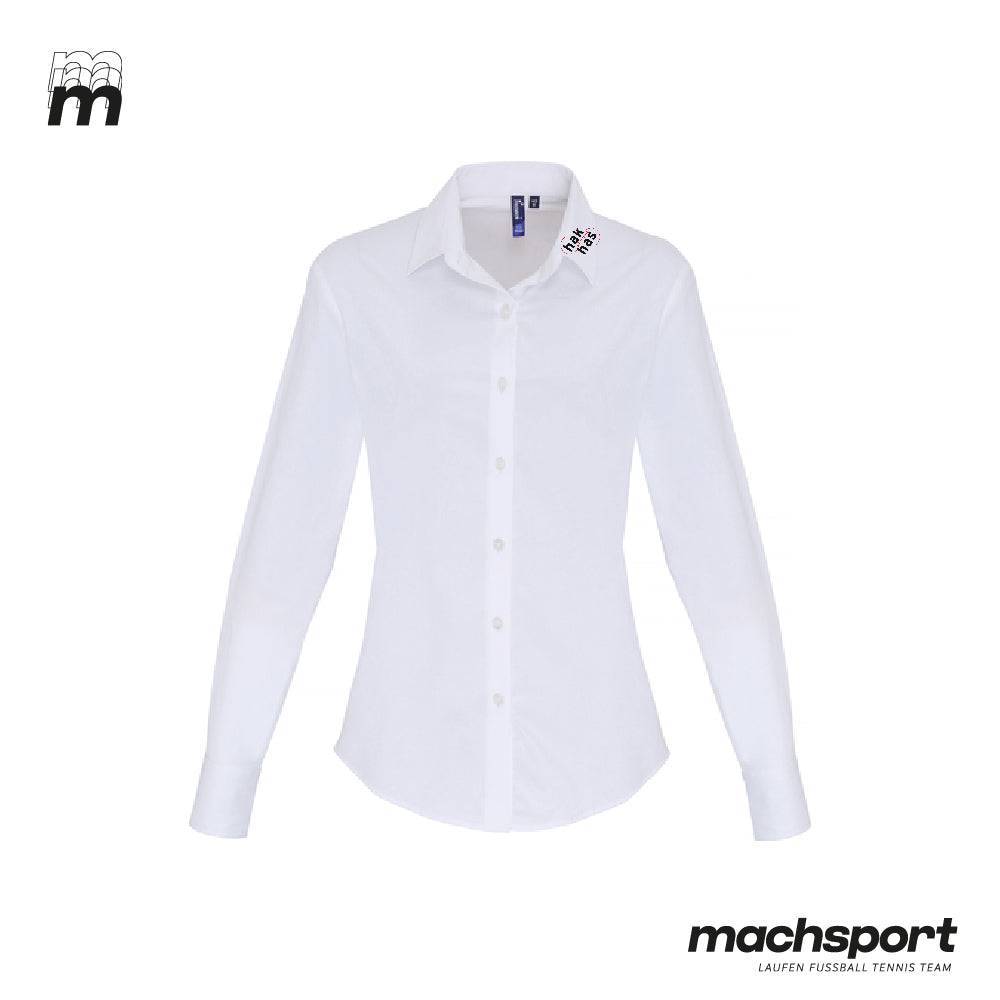 HAK | HAS Eferding Workwear-Hemd Damen weiß - machsport