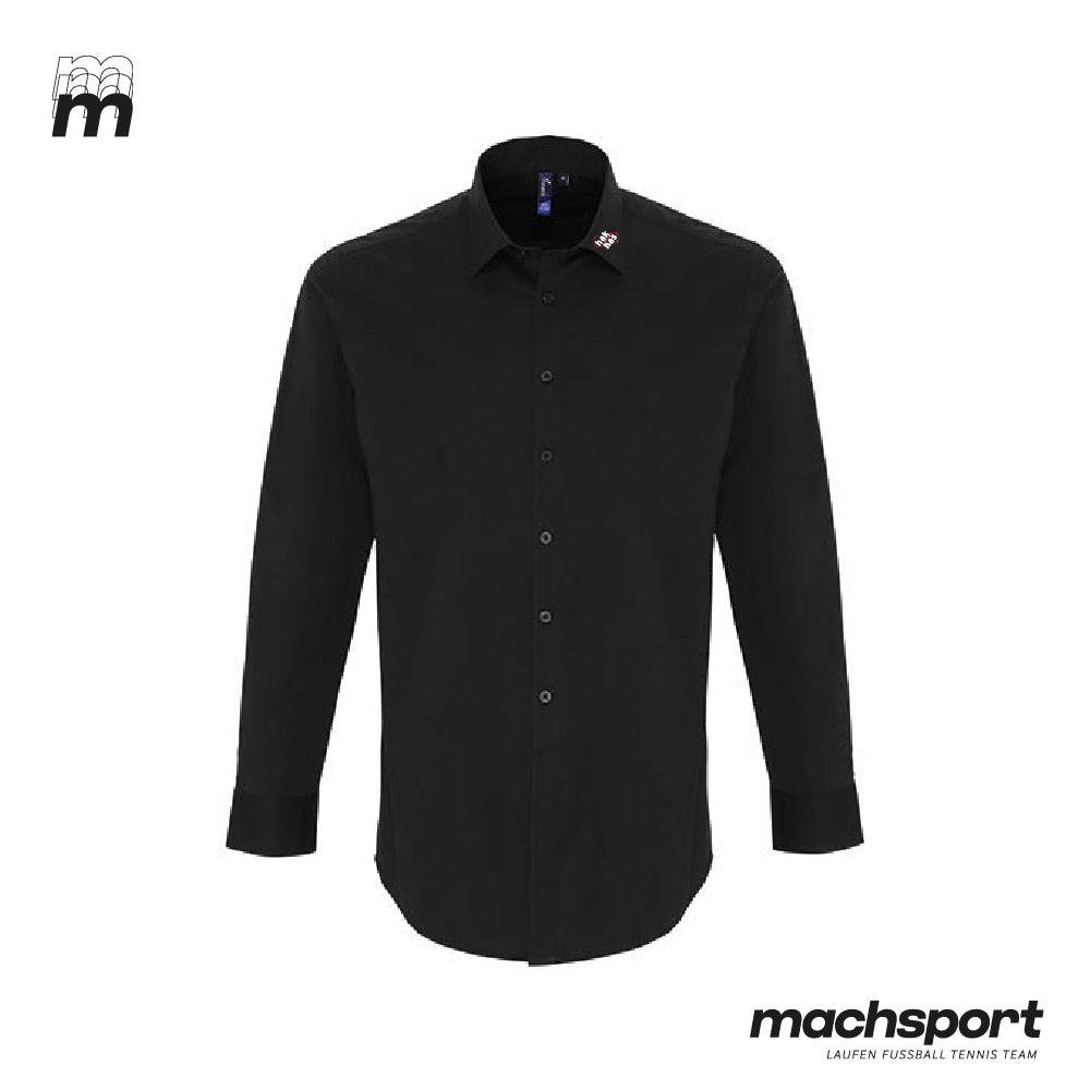 HAK | HAS Eferding Workwear-Hemd Herren schwarz - machsport – Bild 