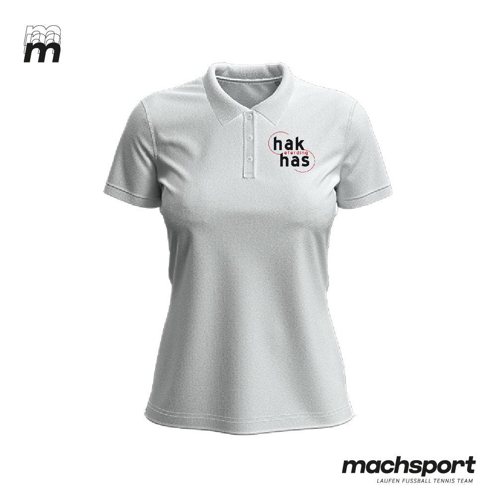 HAK | HAS Eferding Workwear-Polo Damen weiß - machsport – Bild 