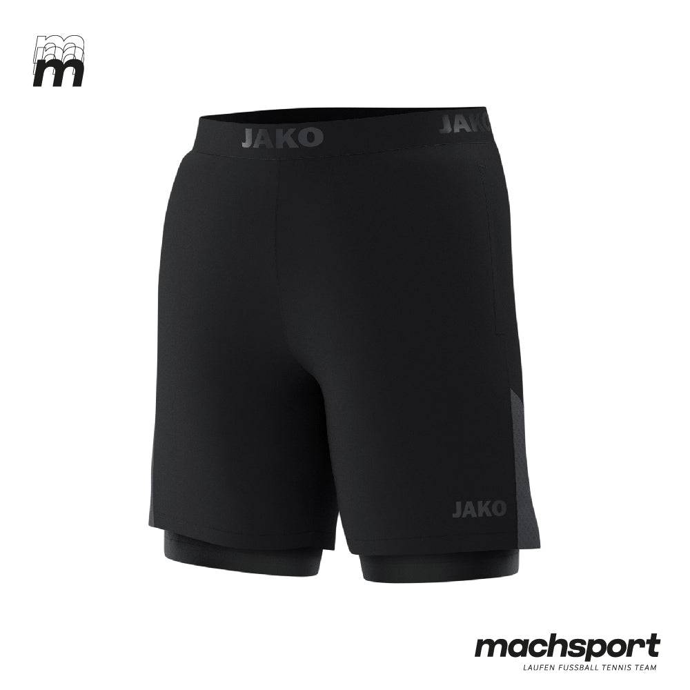 Laufclub Weichstetten 2in1 Laufshorts - machsport – Bild 