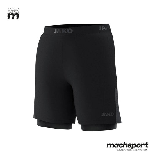 Laufclub Weichstetten 2in1 Laufshorts – S