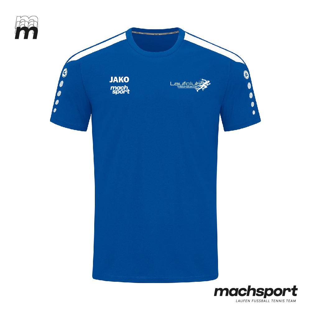 Laufclub Weichstetten Trainingsshirt - machsport, Vorderansicht – Bild 