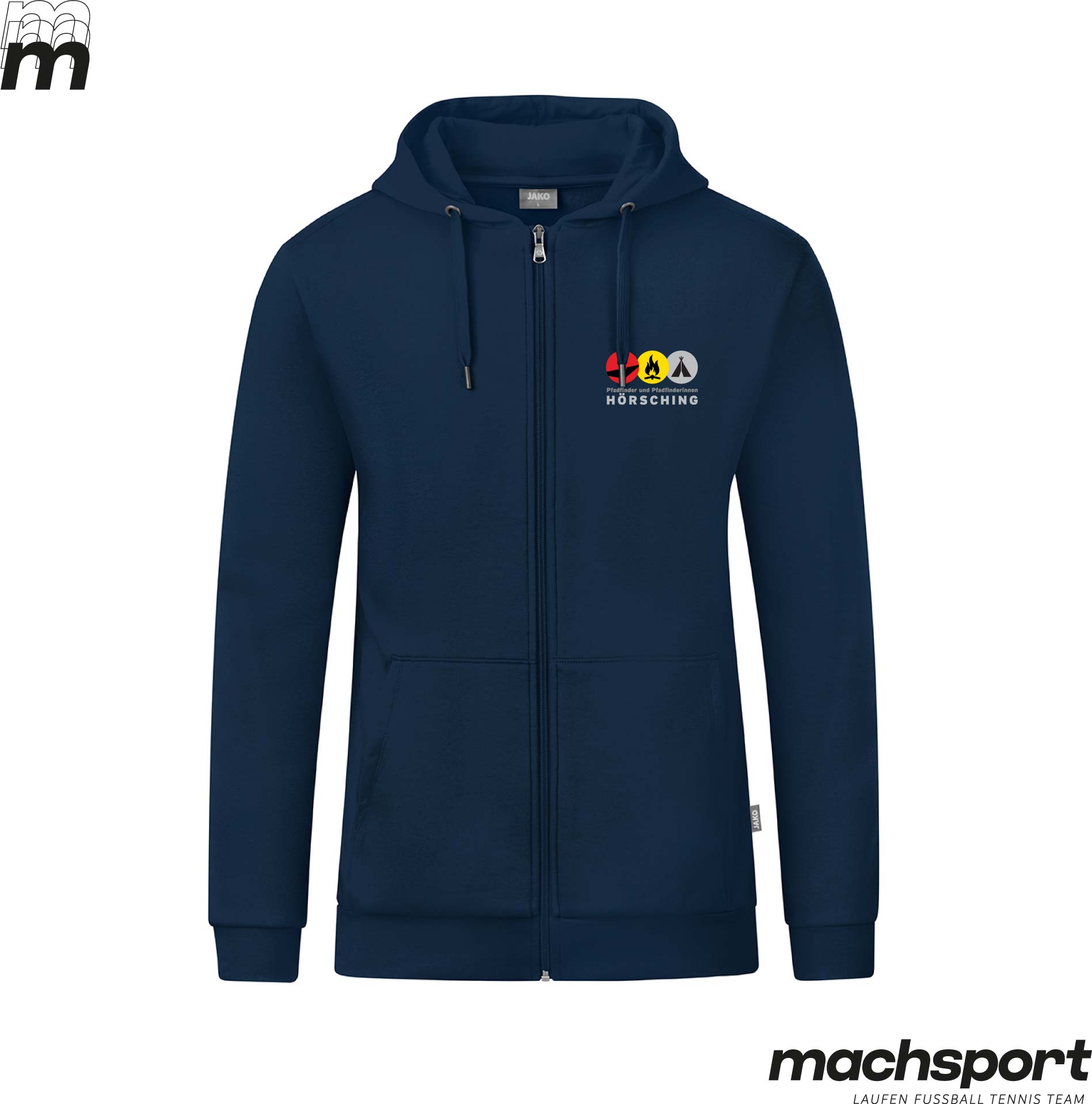 Pfadfinder Hörsching Kapuzenjacke Herren - machsport – Bild 