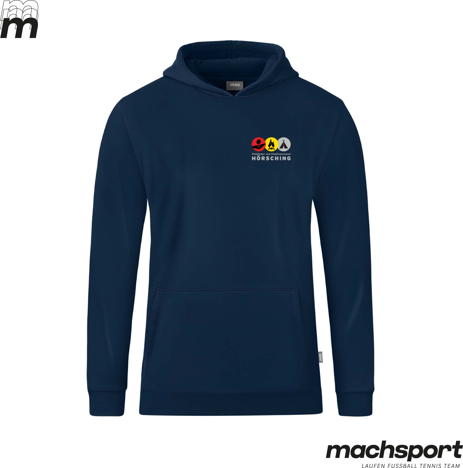 Pfadfinder Hörsching Kapuzensweat Kids - machsport – Bild 