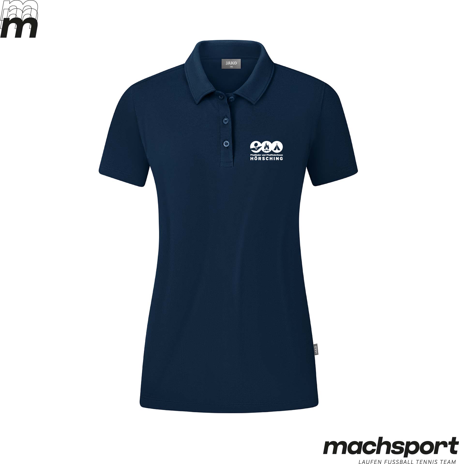 Pfadfinder Hörsching Polo marine Damen - machsport – Bild 