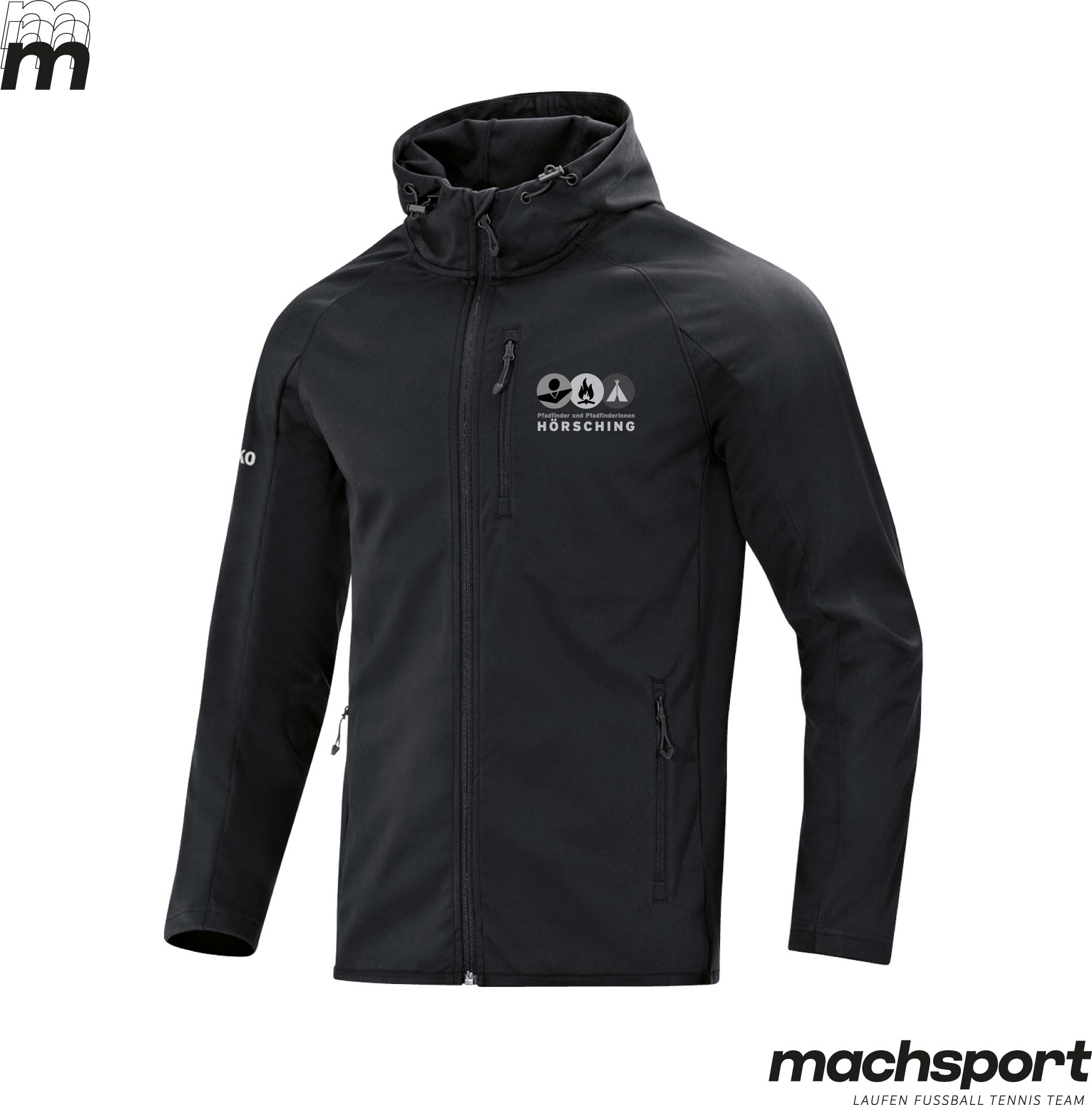 Pfadfinder Hörsching Softshelljacke Herren - machsport – Bild 