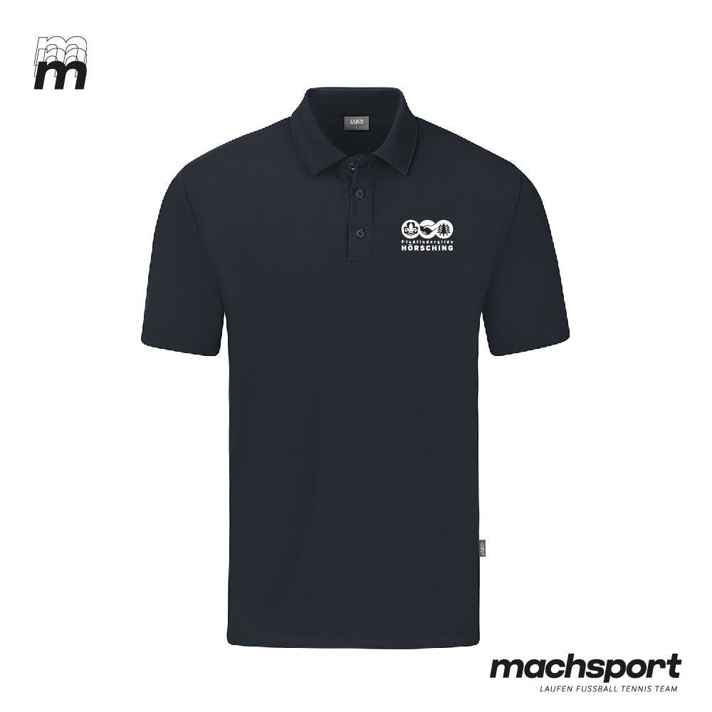 Pfadfindergilde Hörsching Polo anthrazit Herren - machsport – Bild 